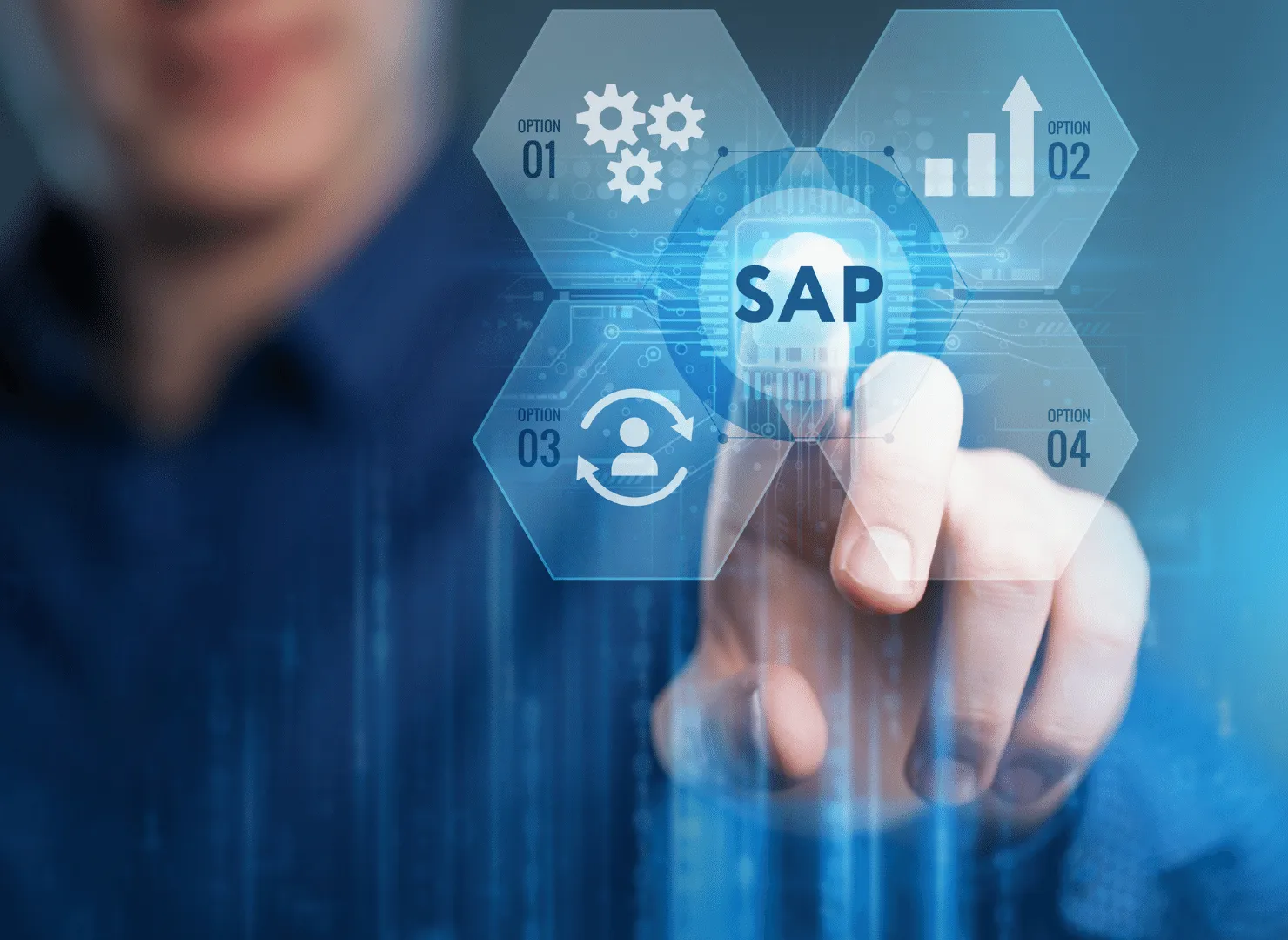 Digitale SAP-Oberfläche